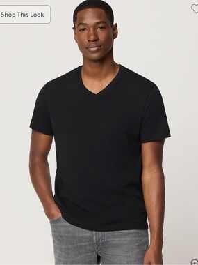 J crew factory Slim washed jersey V-neck tee